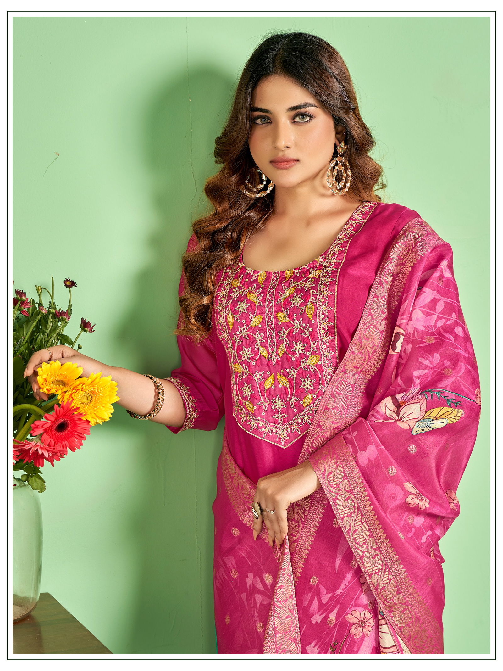 Jasmin By Banwery Silk Designer Readymade Suits Wholesale Shop In Surat